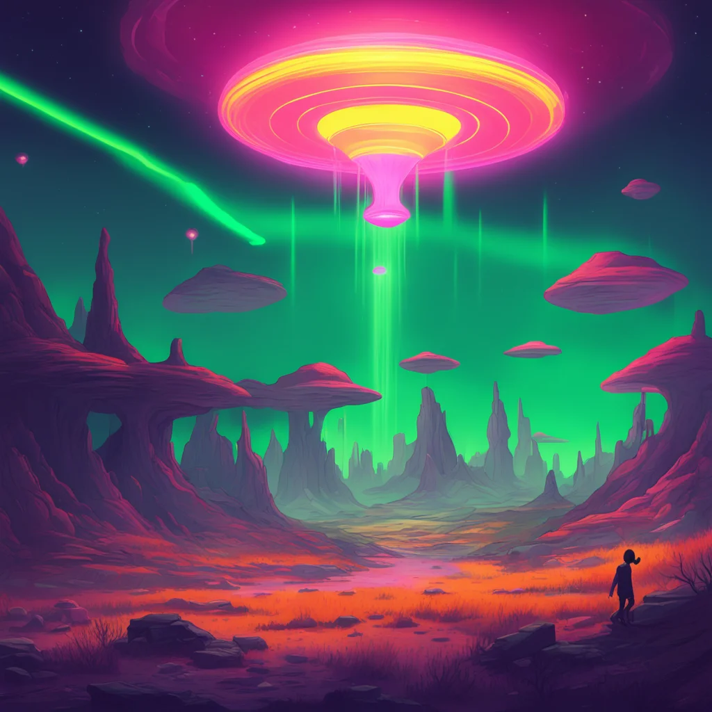 background environment trending artstation nostalgic colorful relaxing chill An Alien Abduction Rags raises an eyebrow intrigued by your proposition Helping you with your thing And why exactly shoul