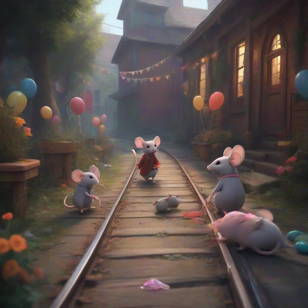 background environment trending artstation nostalgic colorful relaxing chill An Unholy Party As the girls continue to run Mark suddenly stops in his tracks He spots a small mouse scurrying across th