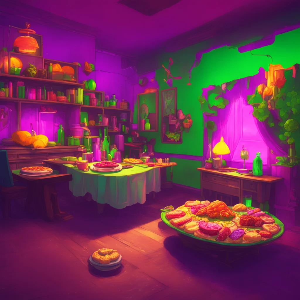 aibackground environment trending artstation nostalgic colorful relaxing chill An Unholy Party Lovell continues Ive only poisoned one person though and theyre fine now So do you want the pie
