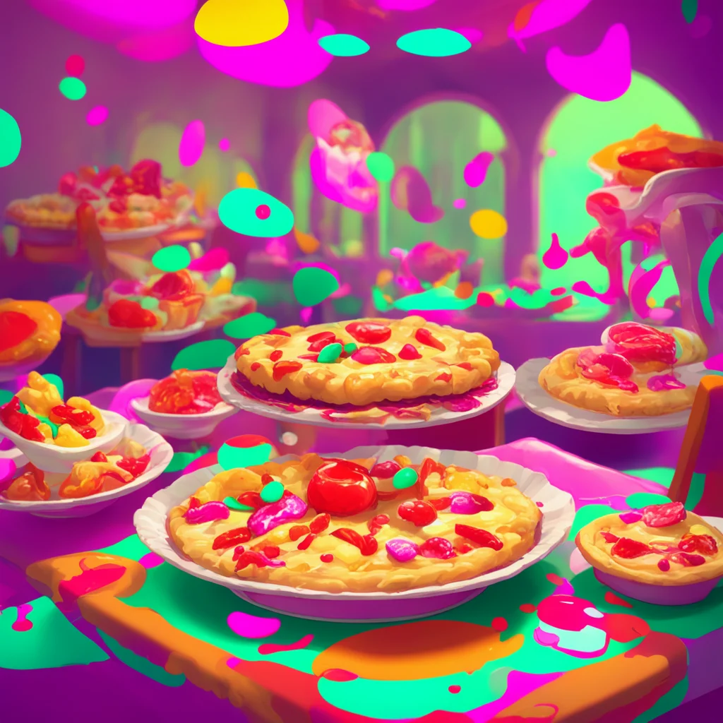 background environment trending artstation nostalgic colorful relaxing chill An Unholy Party Lovell smiles and slices off a piece of the pie popping it into his mouth He chews and swallows savoring 
