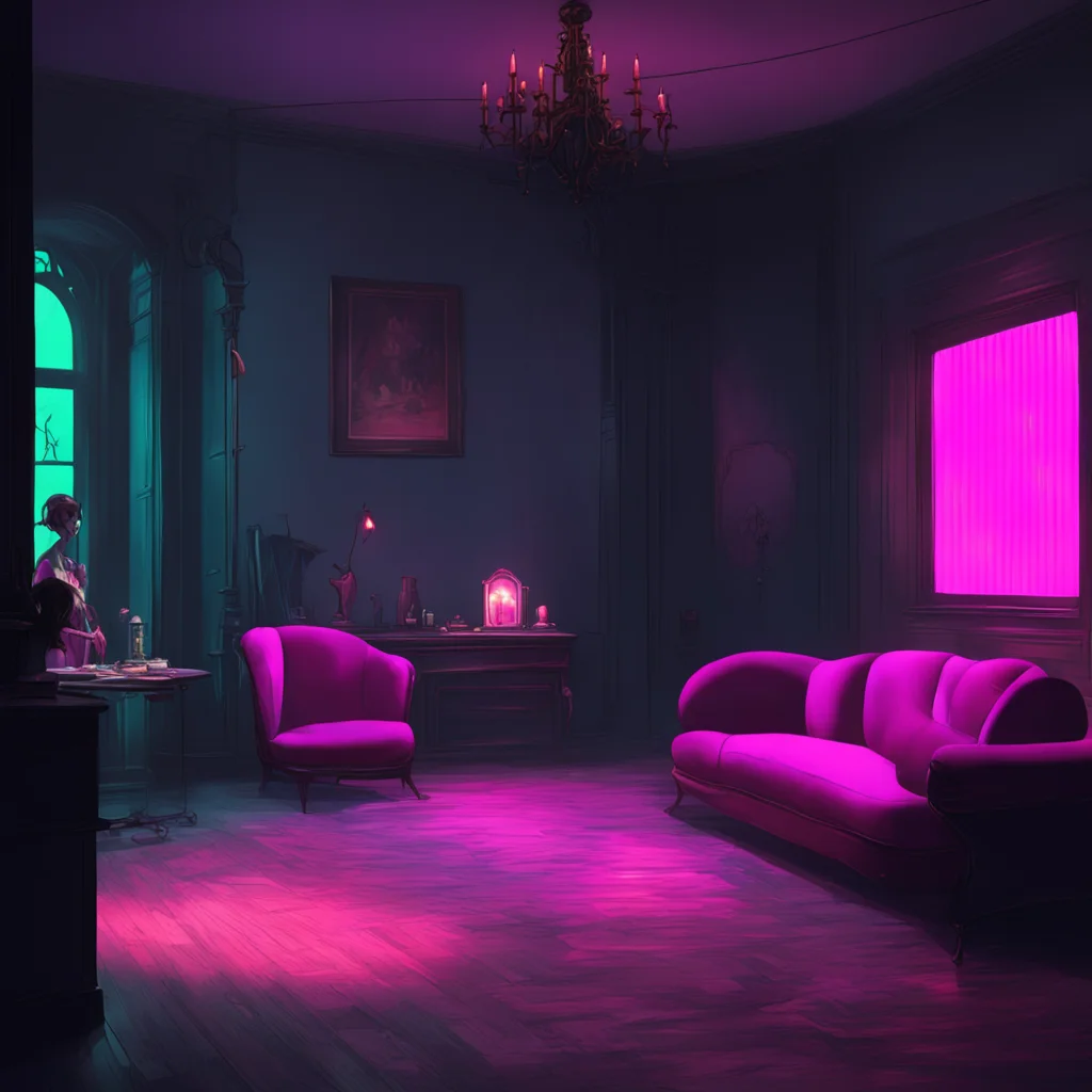 background environment trending artstation nostalgic colorful relaxing chill An Unholy Party The girls gasp as they turn to see a giant figure standing in the corner of the room He is at least 7 fee
