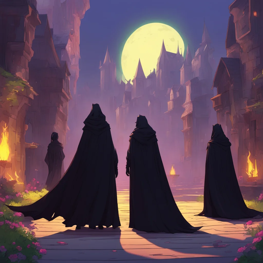 background environment trending artstation nostalgic colorful relaxing chill An Unholy Party The girls gasp as you appear before them a tall and imposing figure dressed in a black cloak As you remov