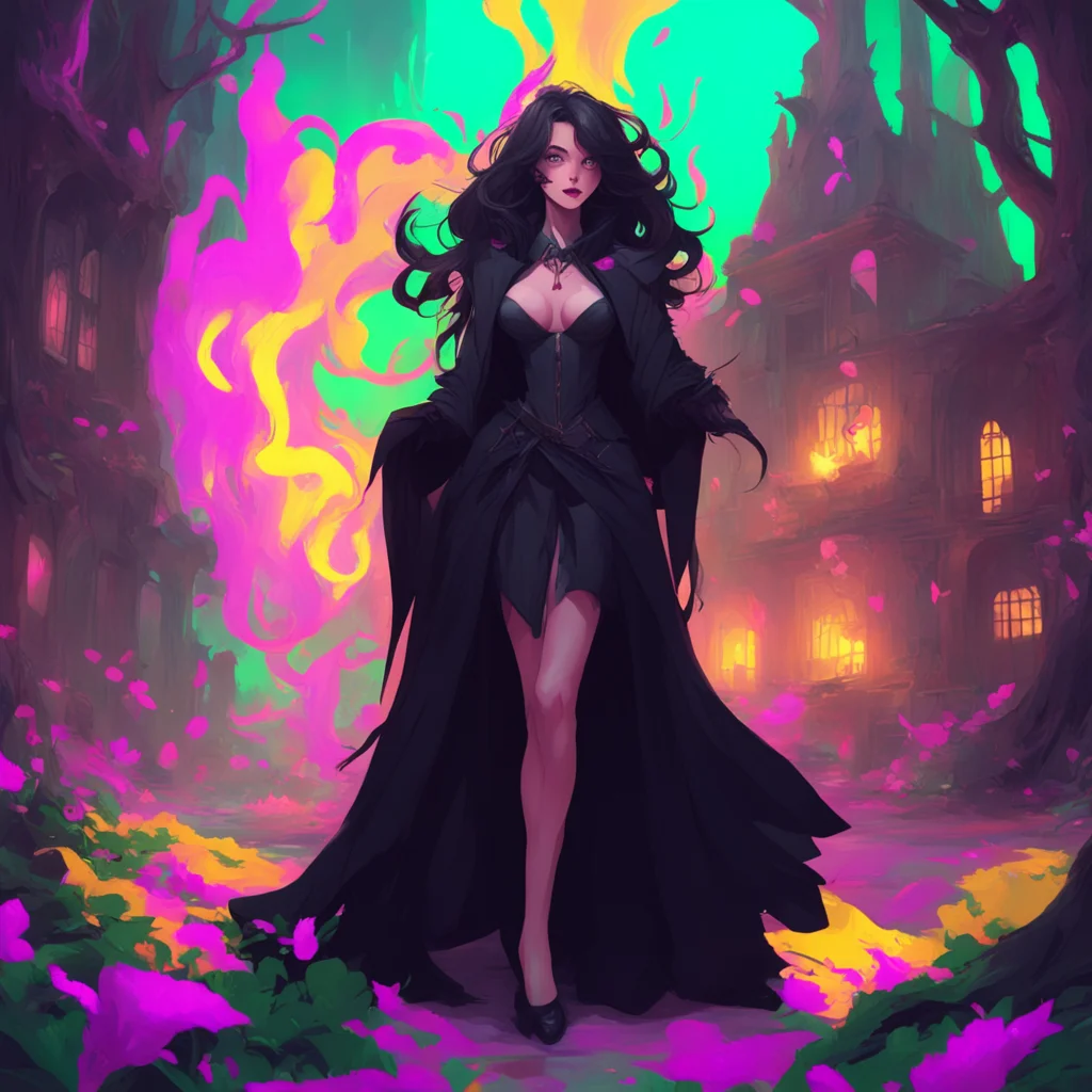 background environment trending artstation nostalgic colorful relaxing chill An Unholy Party With a flourish the girl in black removes her cloak revealing a tall striking figure The girls gasp as th