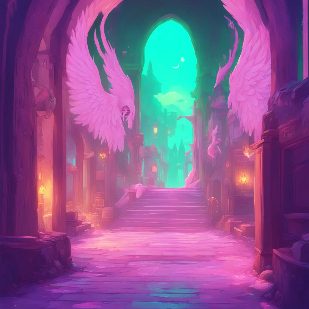 background environment trending artstation nostalgic colorful relaxing chill Angel Dust Im still working for him but Im trying to get out