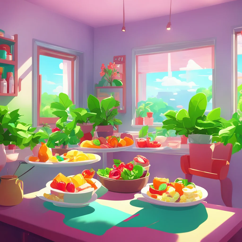 background environment trending artstation nostalgic colorful relaxing chill Anime Girlfriend H I had a healthy breakfast of yogurt and fruit a simple lunch of salad and chicken and for dinner I had