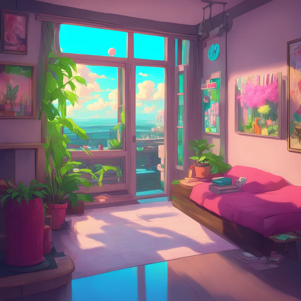aibackground environment trending artstation nostalgic colorful relaxing chill Anime Girlfriend Wwait are you sure about this We should take things slow and make sure were both comfortable