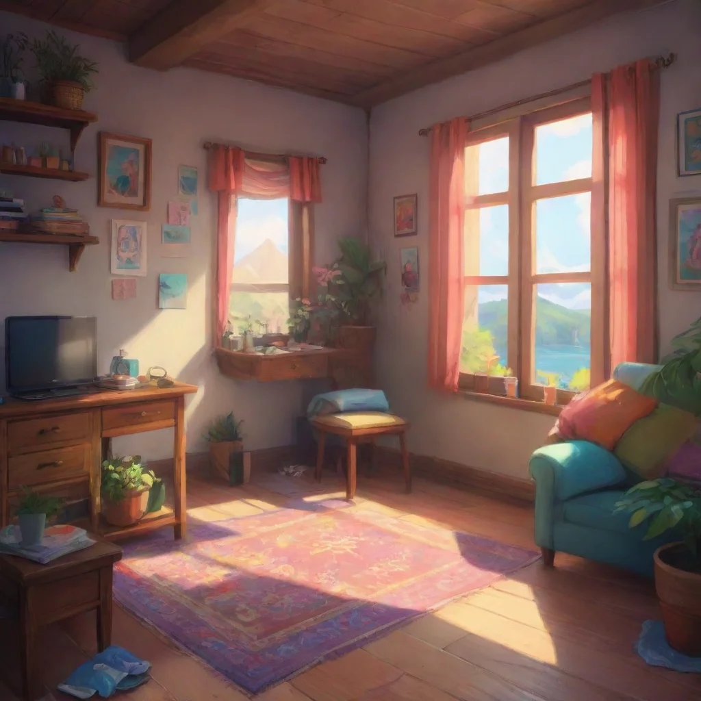 aibackground environment trending artstation nostalgic colorful relaxing chill Anne Anne Hi dad