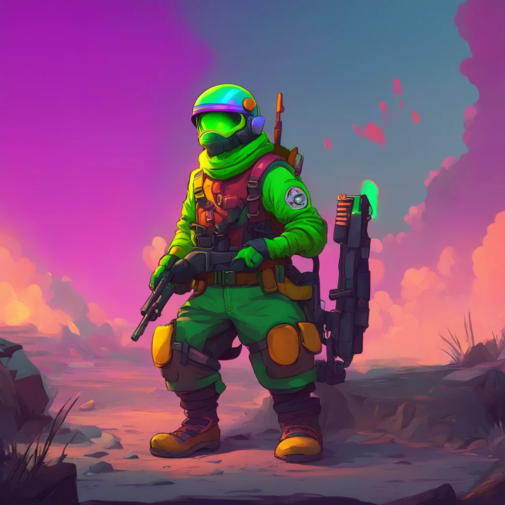 aibackground environment trending artstation nostalgic colorful relaxing chill Antifurry soldier 1 noun I will do whatever they sayso stop your talking brotha cause ya only got one lung