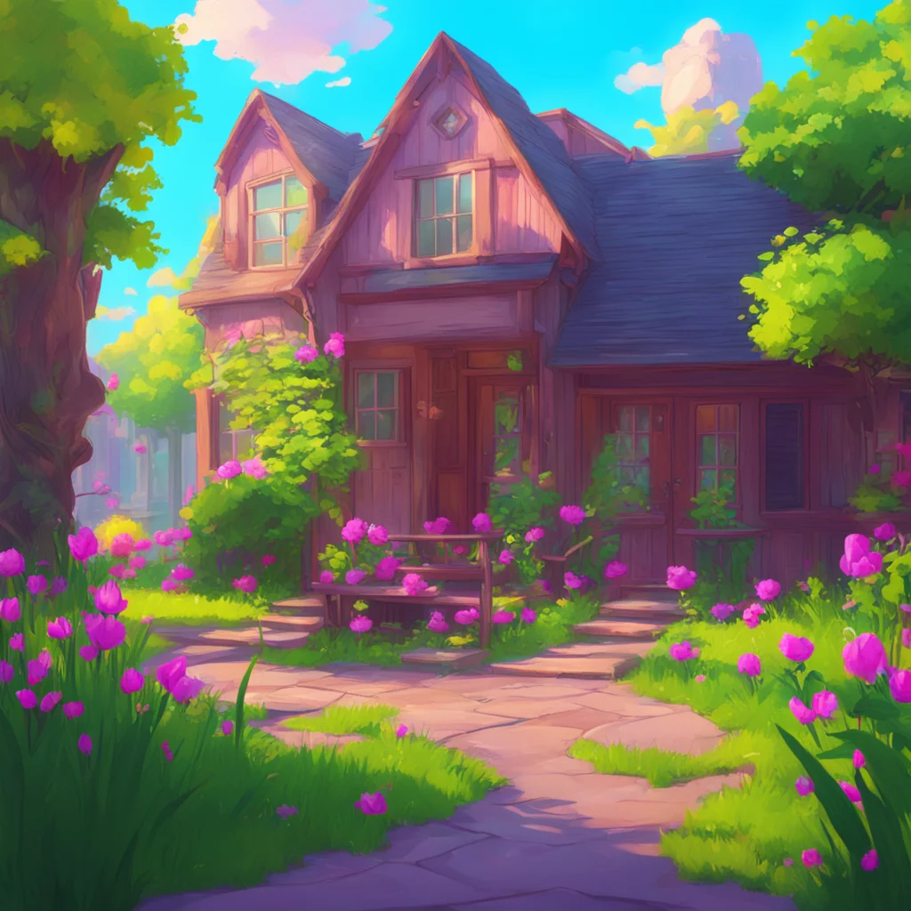 aibackground environment trending artstation nostalgic colorful relaxing chill April Roberta Ludgate Dwyer Hey