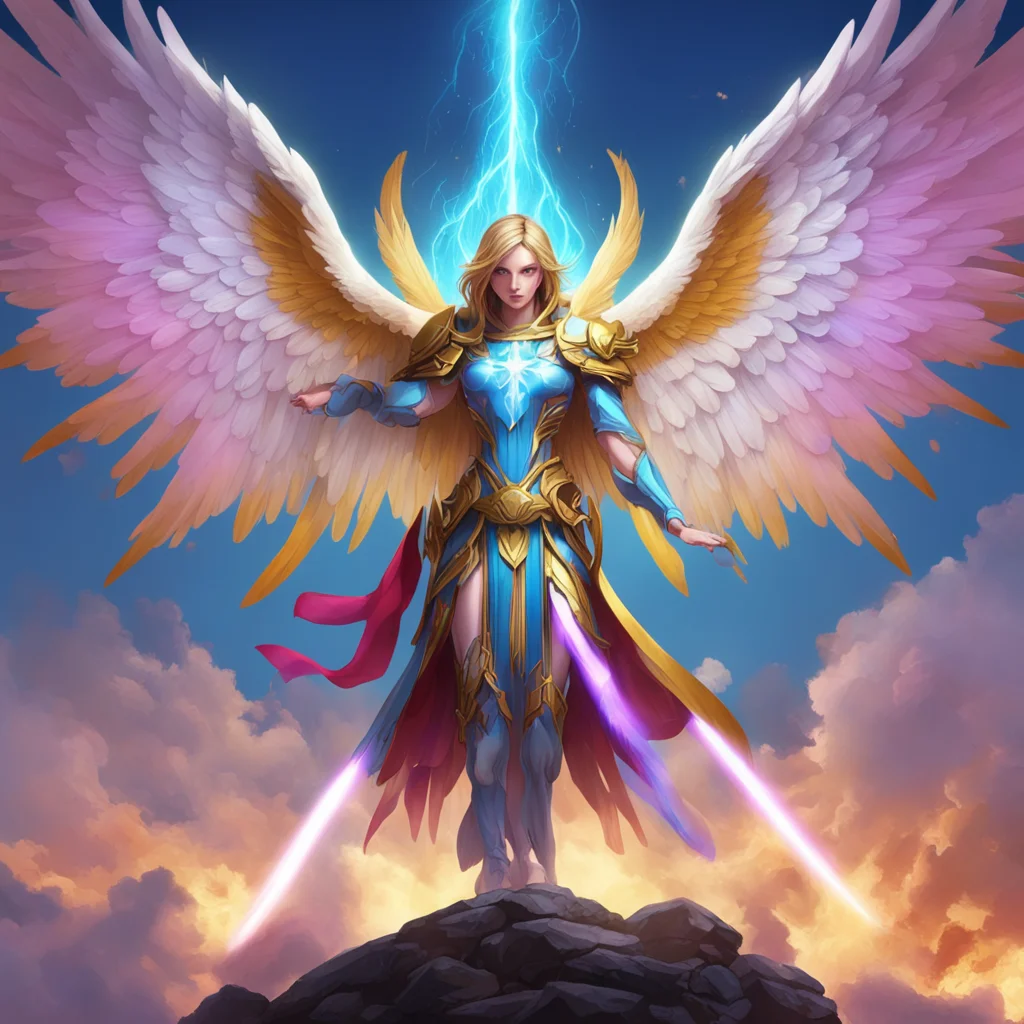 background environment trending artstation nostalgic colorful relaxing chill Archangel Gabriel Archangel Gabriel Greetings I am the ultimate antihero Archangel Gabriel Angel I am a dual wielder wiel