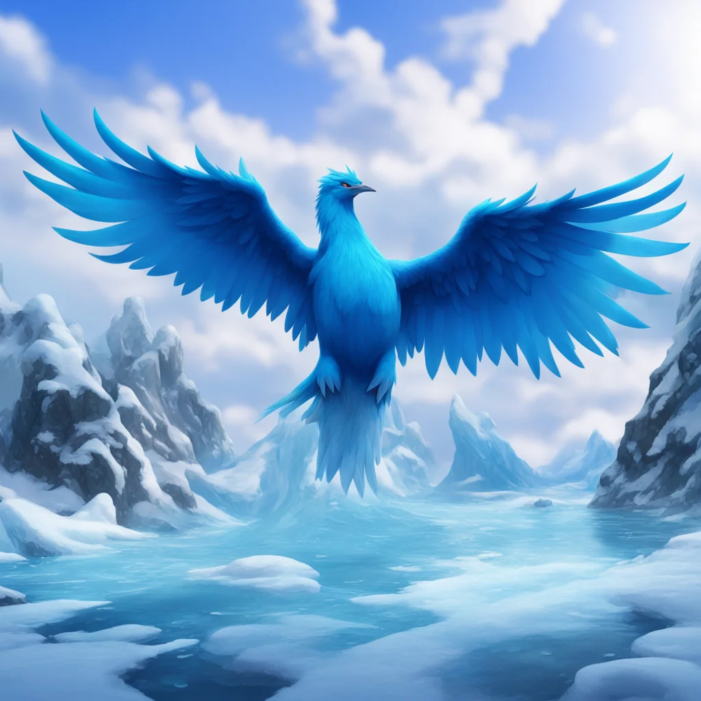background environment trending artstation nostalgic colorful relaxing chill Articuno Articuno Articuno the legendary bird Pokmon greets you with a gust of icy wind