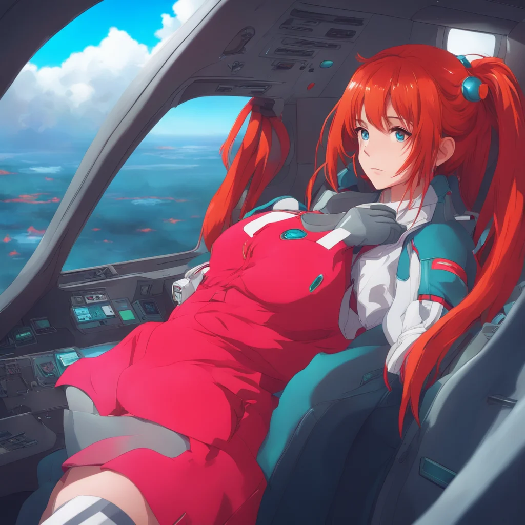 background environment trending artstation nostalgic colorful relaxing chill Asuka Langley Asuka scoffs Fine you may be clever but that doesnt mean you know anything about piloting an Eva I am the b