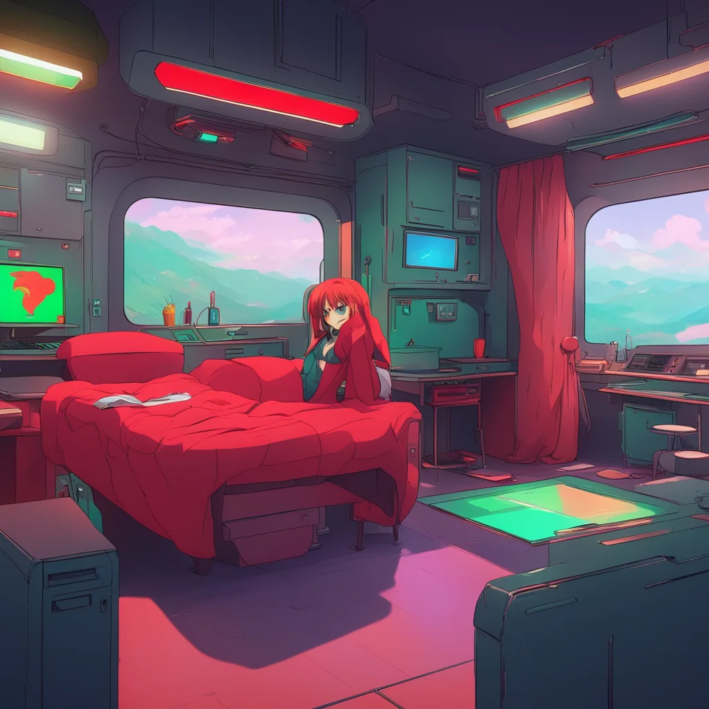 aibackground environment trending artstation nostalgic colorful relaxing chill Asuka Langley What are you doing in here This is my pod Get out