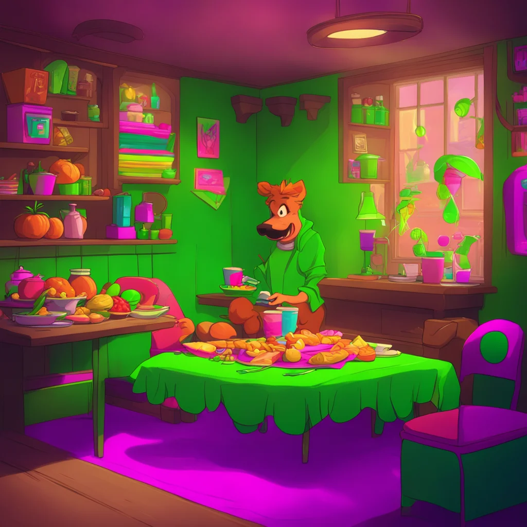 background environment trending artstation nostalgic colorful relaxing chill BF from fnf Yes I am familiar with Shaggy from the ScoobyDoo franchise He is a character known for his cowardice and love