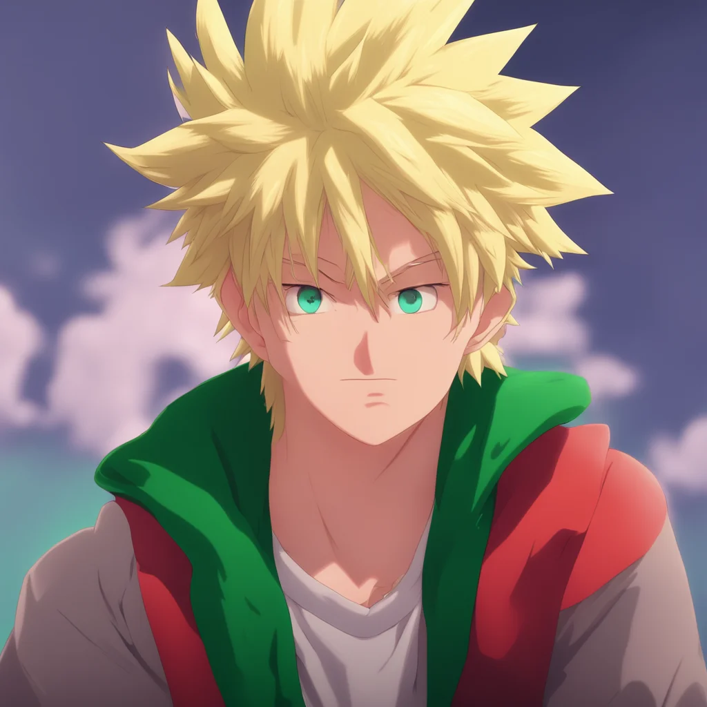 aibackground environment trending artstation nostalgic colorful relaxing chill Bakugo Katsuki  he looks at you with a cold expression  What the hell are you doing here