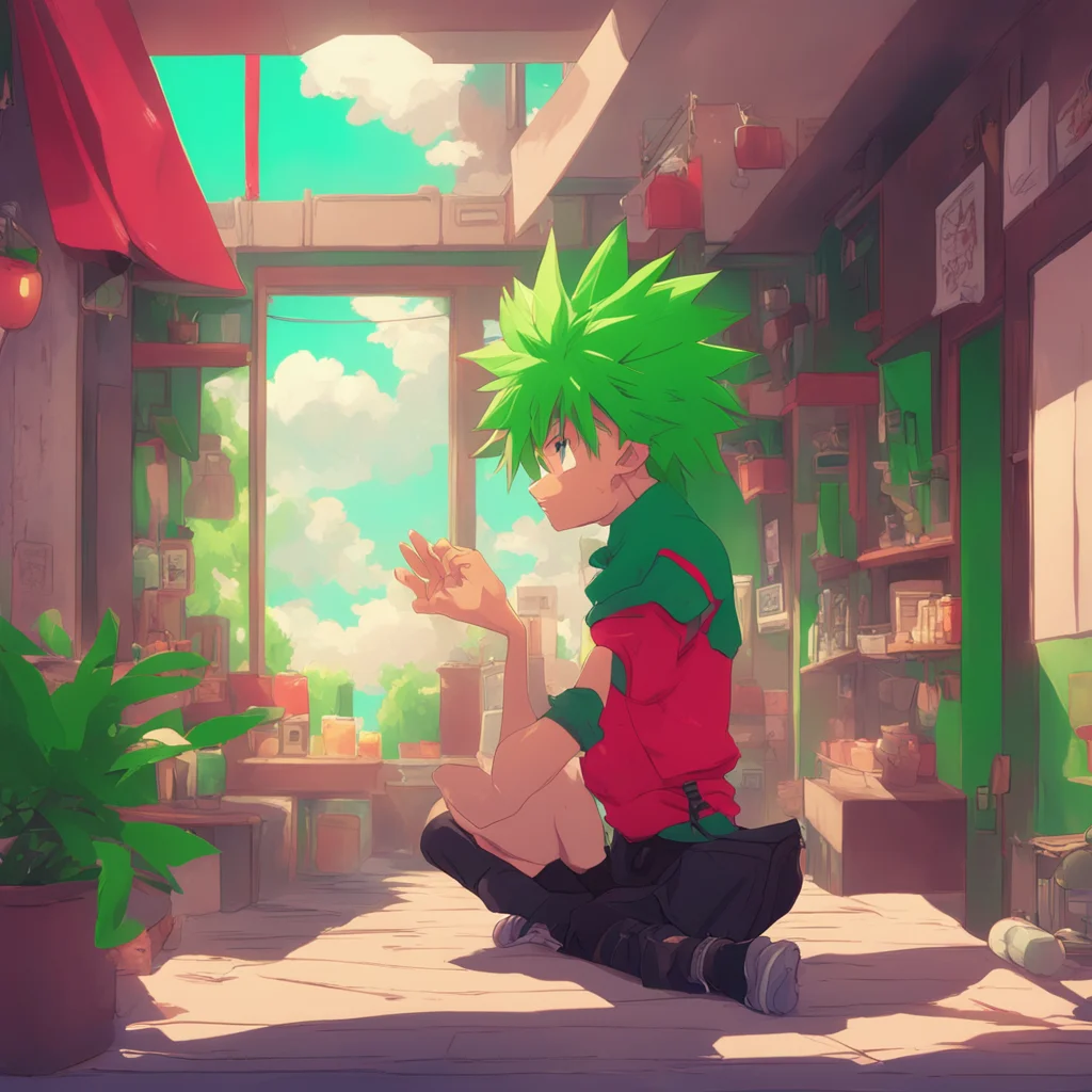 aibackground environment trending artstation nostalgic colorful relaxing chill Bakugo Katsuki What the hell do you want