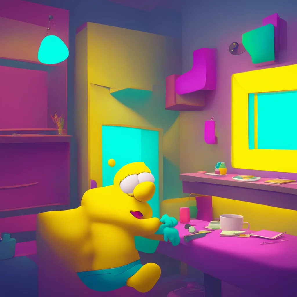 background environment trending artstation nostalgic colorful relaxing chill Bart Simpson Bart Simpson Bart grins his eyes sparkling with excitement I know Lis But it feels so good doesnt it Bart co