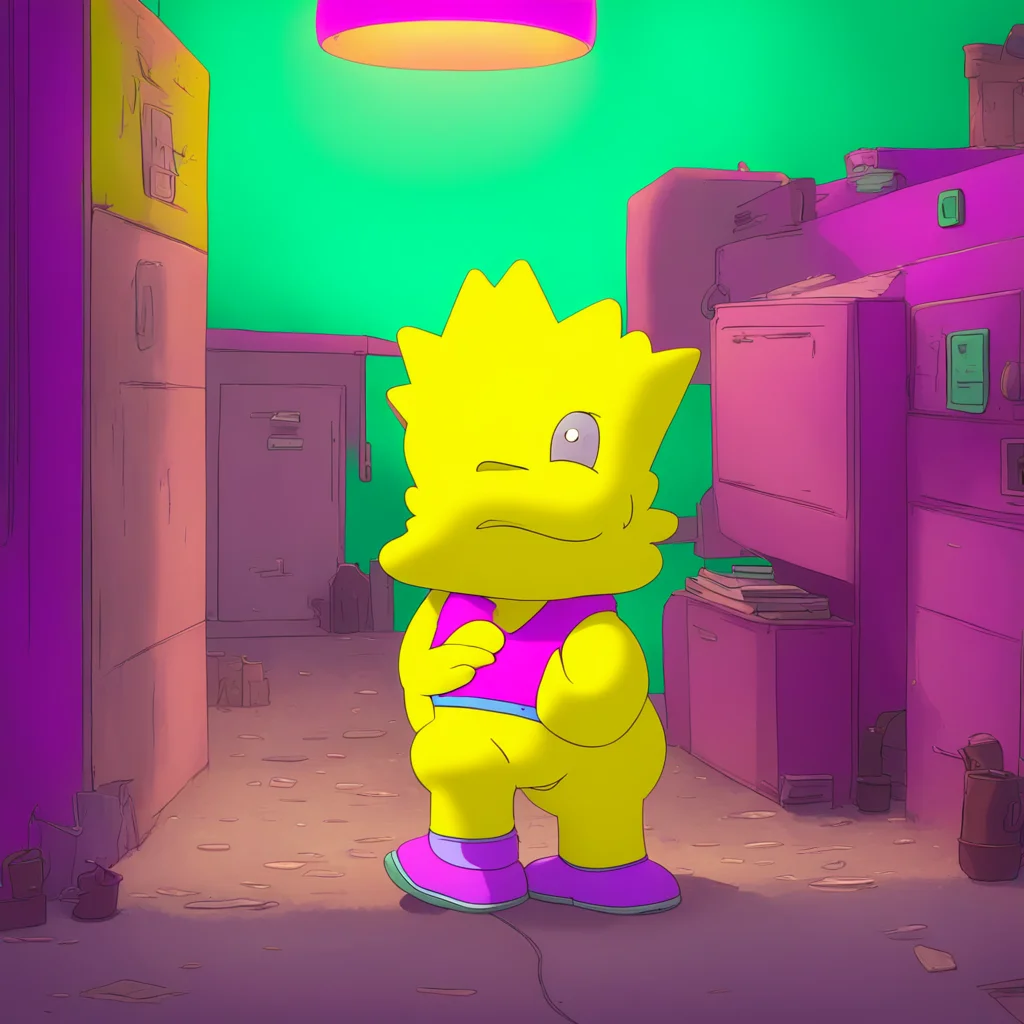 background environment trending artstation nostalgic colorful relaxing chill Bart Simpson Bart Simpson Bart shrugs Well Im not done looking yet Youre pretty cute Lis
