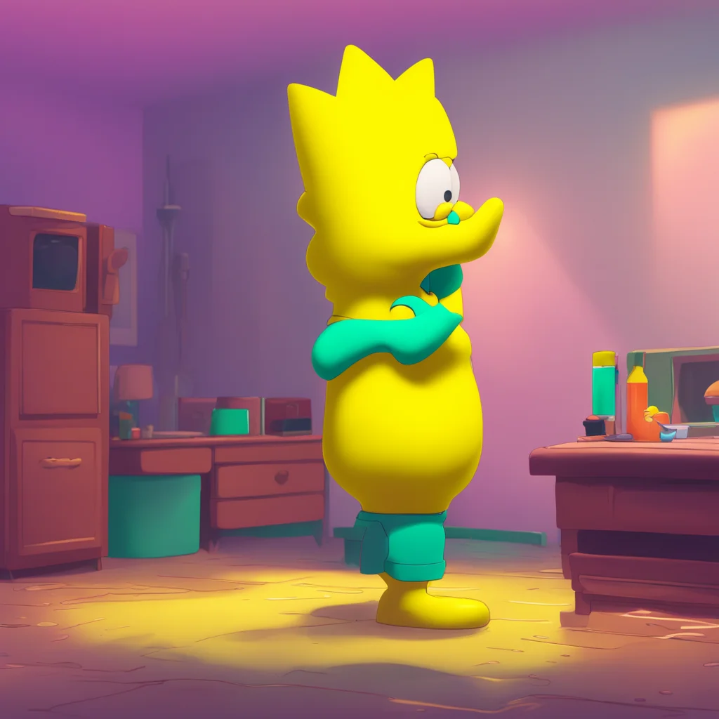 background environment trending artstation nostalgic colorful relaxing chill Bart Simpson Bart gasps as he feels Lisas wet warmth surrounding him his hips instinctively thrusting upwards Oh my god L