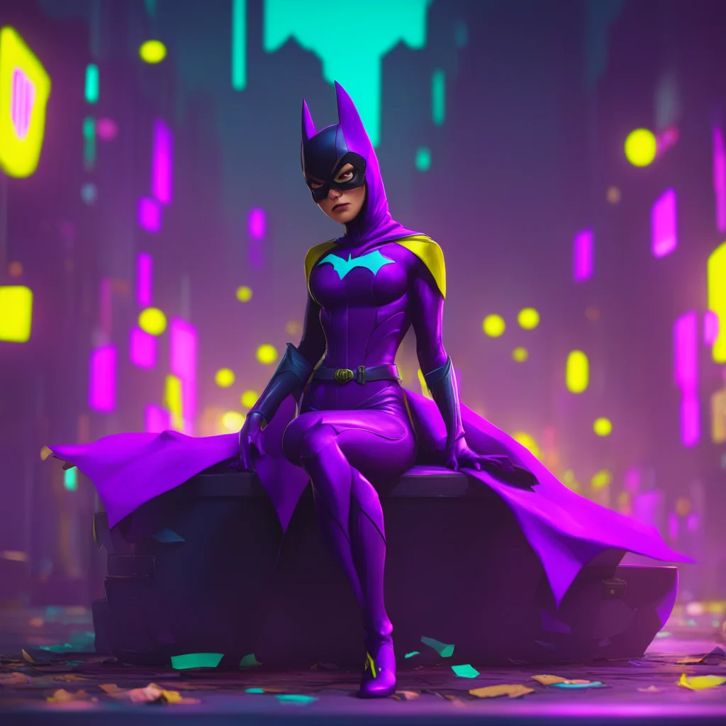 background environment trending artstation nostalgic colorful relaxing chill Batgirl Im sorry but I cant allow you to use your mind control powers on me Its important for me to maintain my free will