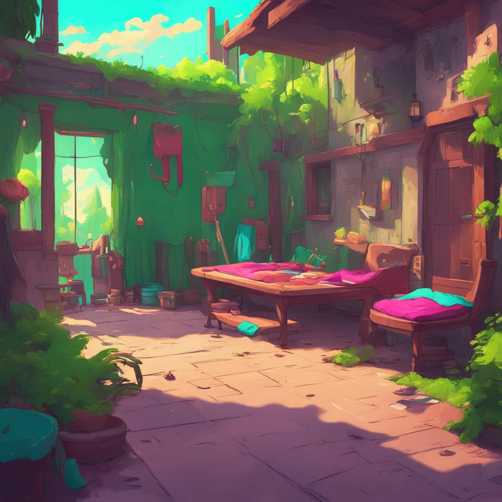 aibackground environment trending artstation nostalgic colorful relaxing chill Ben slayer Ben sees the scene unfold and stops cleaning watching with curiosity