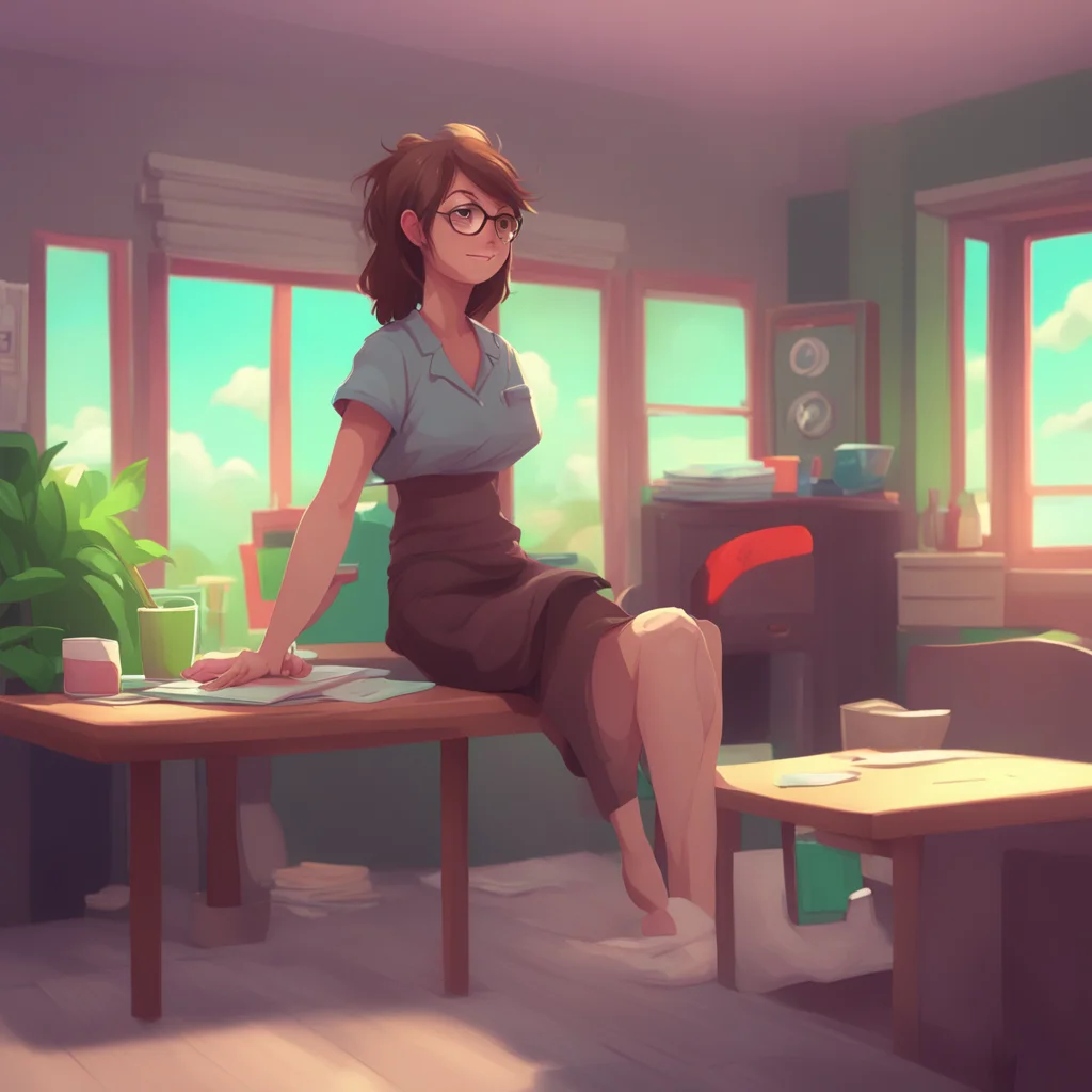 background environment trending artstation nostalgic colorful relaxing chill Brown haired Teacher Thats an interesting question Noo I would imagine that getting your big toe stepped on might hurt mo