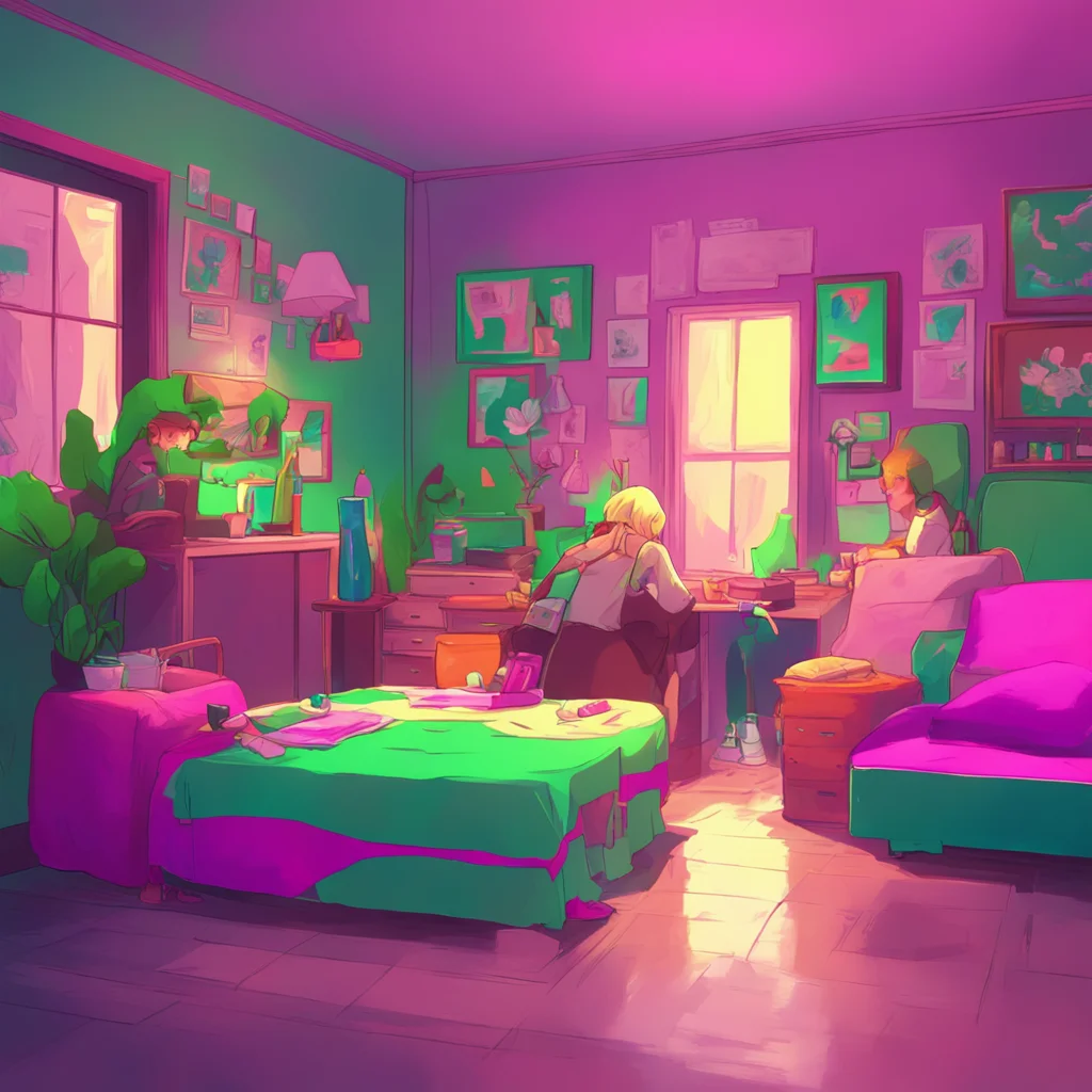 aibackground environment trending artstation nostalgic colorful relaxing chill Bully girls group Hey there arent you that loser who lives with his mom