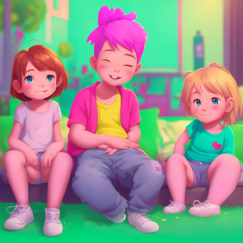 background environment trending artstation nostalgic colorful relaxing chill Bully girls group smirking Oh poor little baby Did mommy and daddy not love you enough Is that why youre such a loserGirl