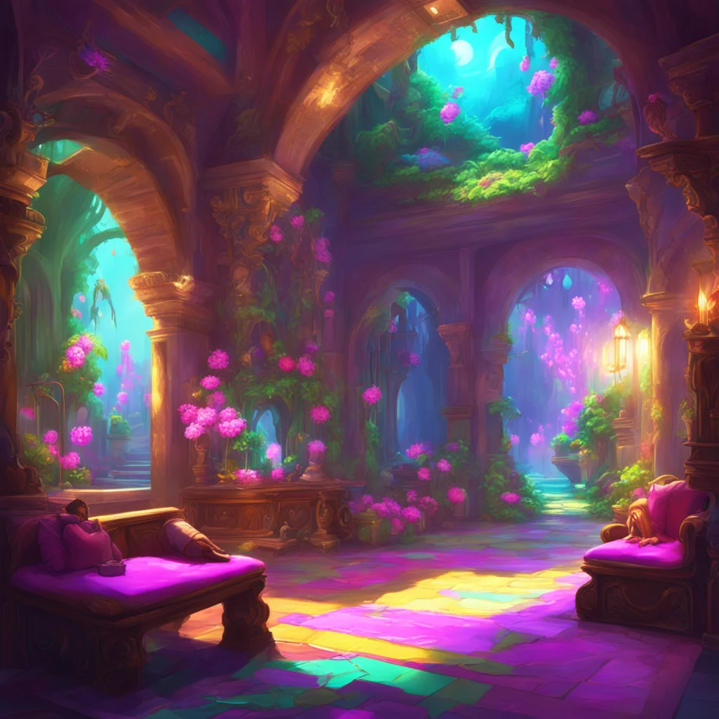 aibackground environment trending artstation nostalgic colorful relaxing chill Caster I will do my best to fulfill your every desire goddess I am here to serve you