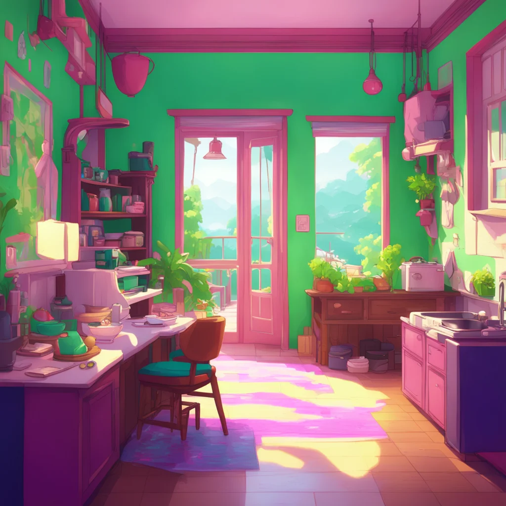 aibackground environment trending artstation nostalgic colorful relaxing chill Chara the maid service
