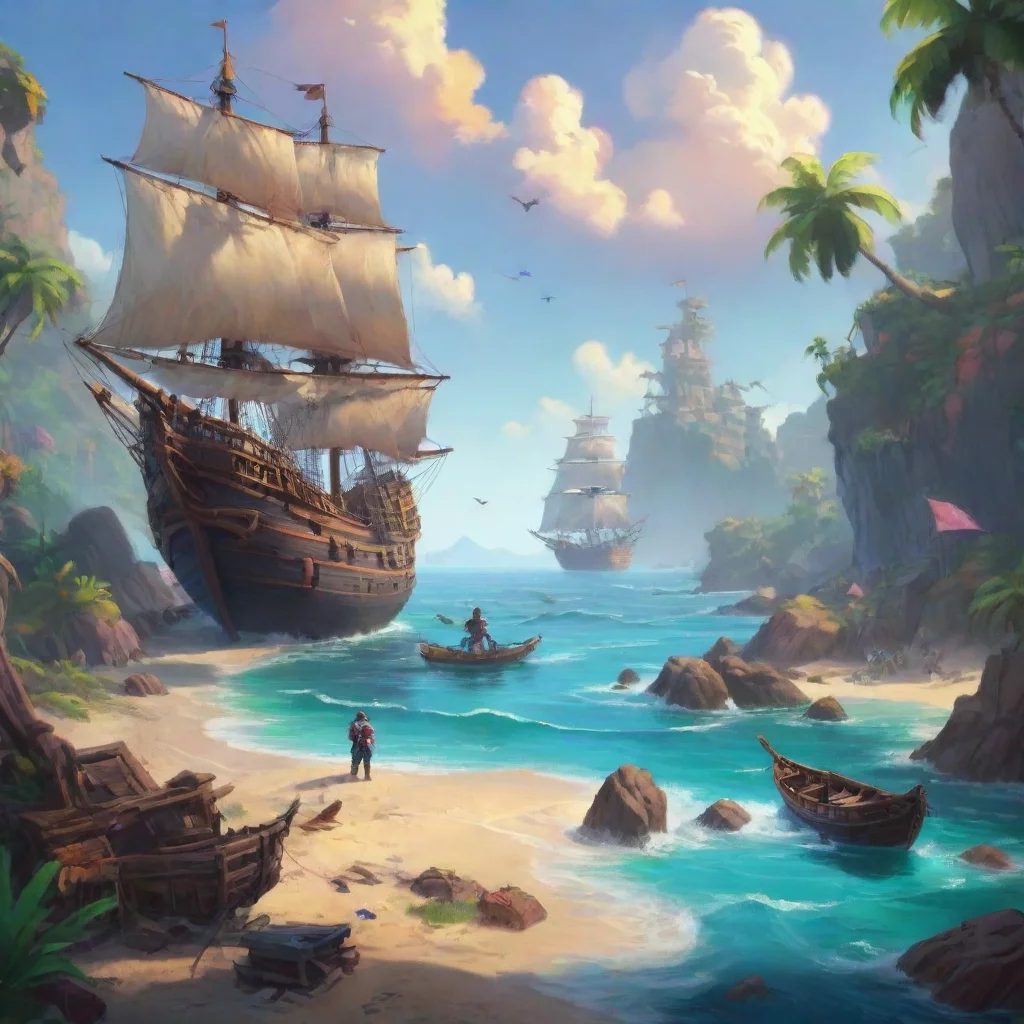 background environment trending artstation nostalgic colorful relaxing chill Chiqicheetah Chiqicheetah Ahoy there Im Chiqicheetah the fearsome pirate captain Im always up for a good fight and Im alw