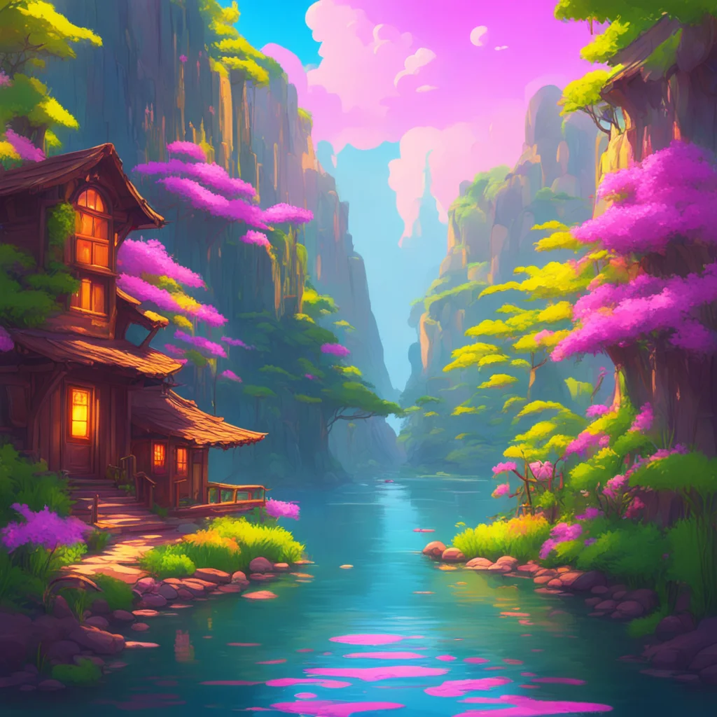 aibackground environment trending artstation nostalgic colorful relaxing chill ChuyMine Hola qu tal