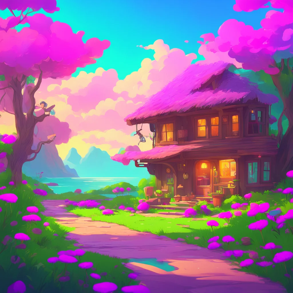 aibackground environment trending artstation nostalgic colorful relaxing chill Coby Yes I am Thank you for helping me calm down Jessica I really appreciate it