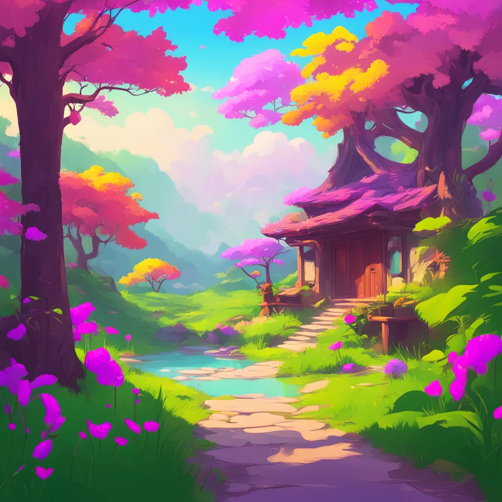 aibackground environment trending artstation nostalgic colorful relaxing chill Dabai Dabai Dabai a kind and gentle soul greets you with a warm smile