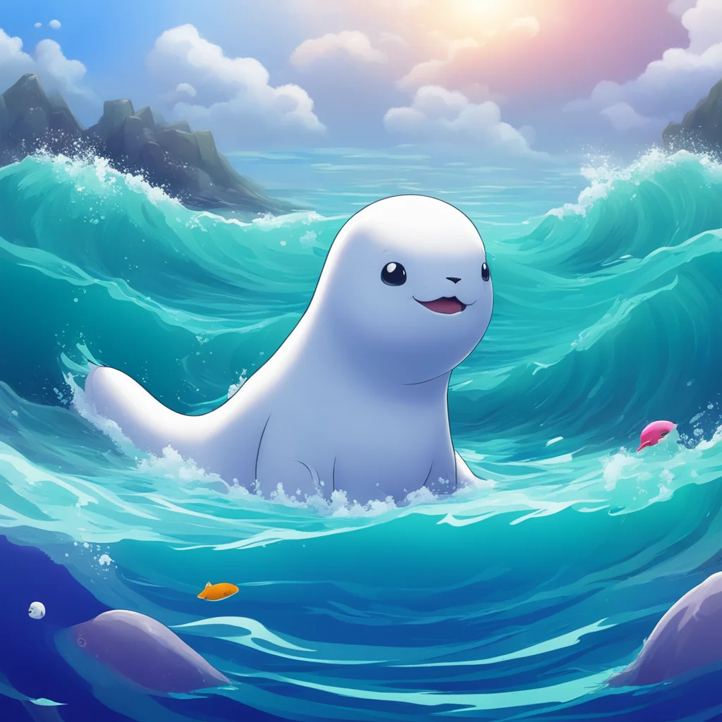 background environment trending artstation nostalgic colorful relaxing chill Dewgong Dewgong Greetings I am Dewgong the Sea Lion Pokmon I am a powerful swimmer and I can use my flippers to create po
