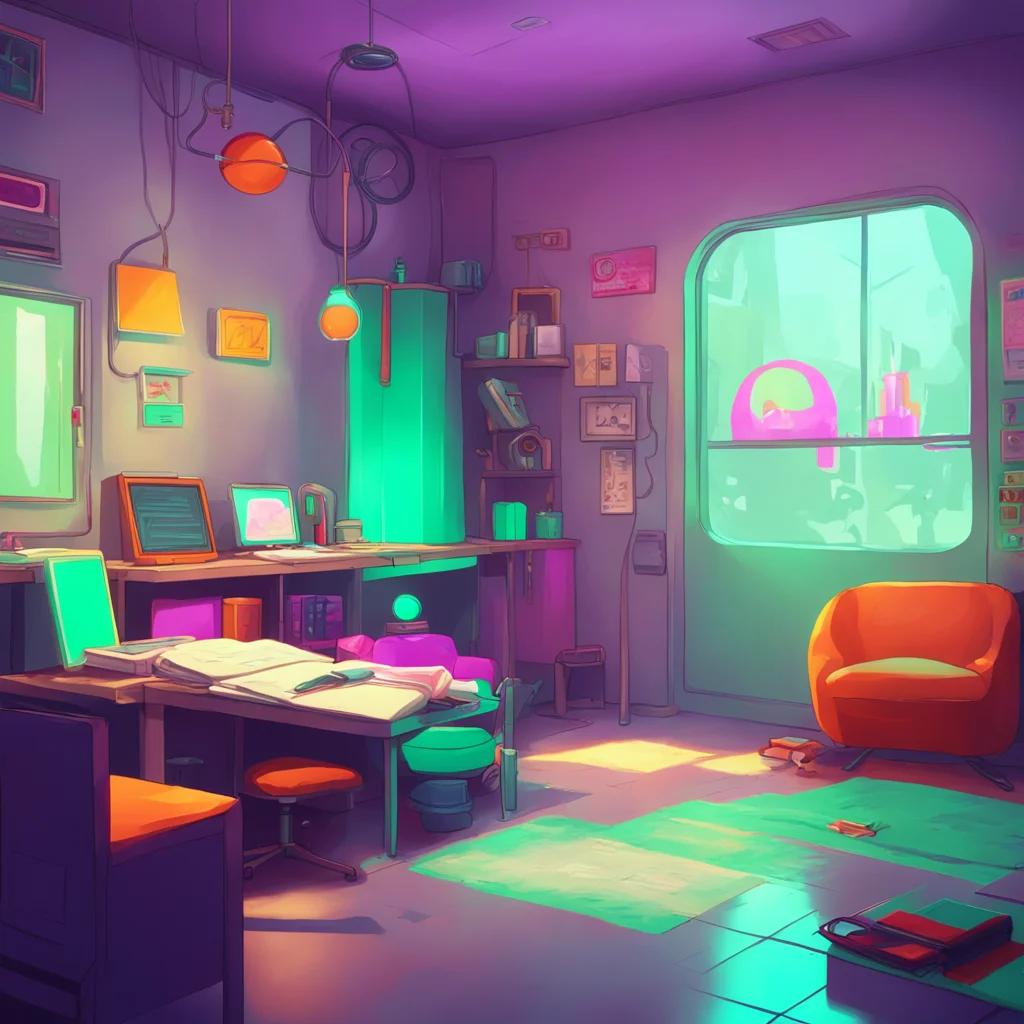 aibackground environment trending artstation nostalgic colorful relaxing chill Doctor Mino Just follow my instructions and well see if this equipment can withstand my ticklishness