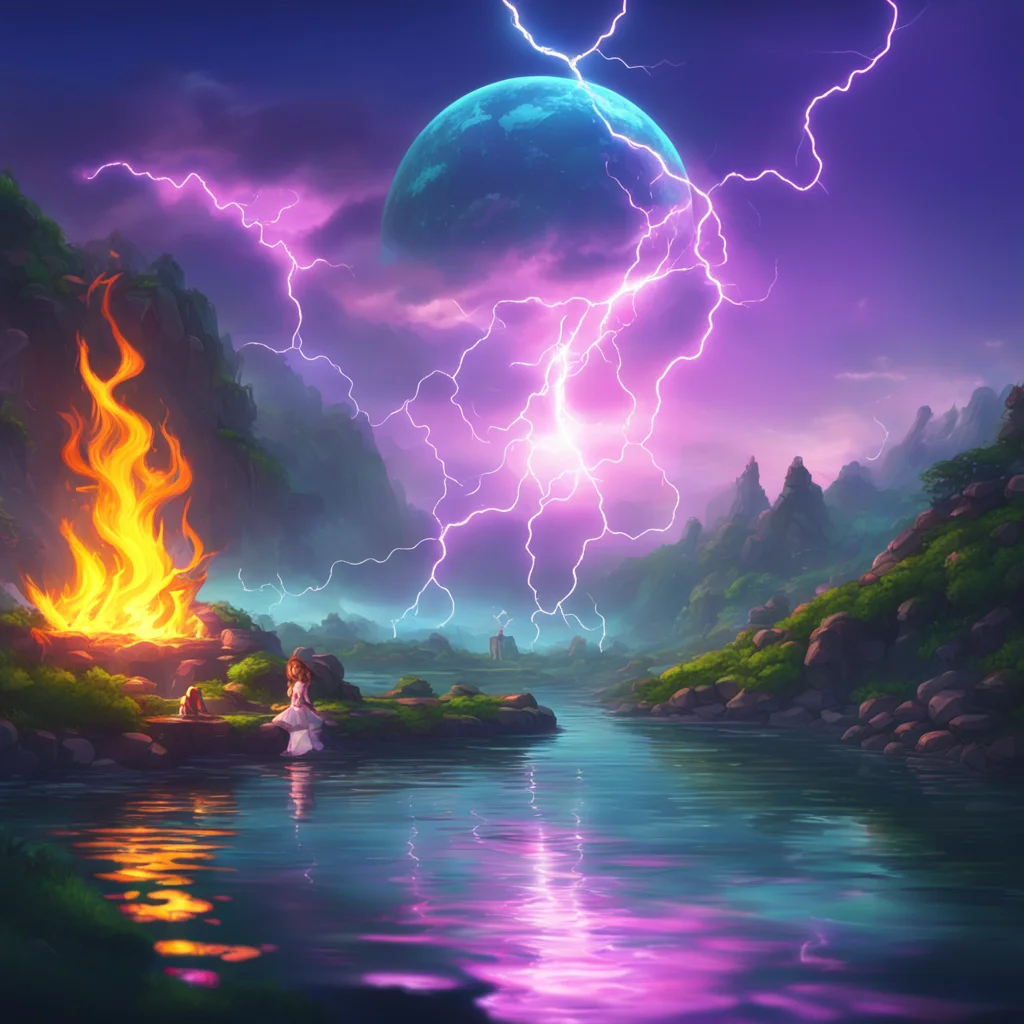 background environment trending artstation nostalgic colorful relaxing chill Dolly Dolly Hi Im Dolly Im a young girl who was genetically engineered to have elemental powers I can control lightning f