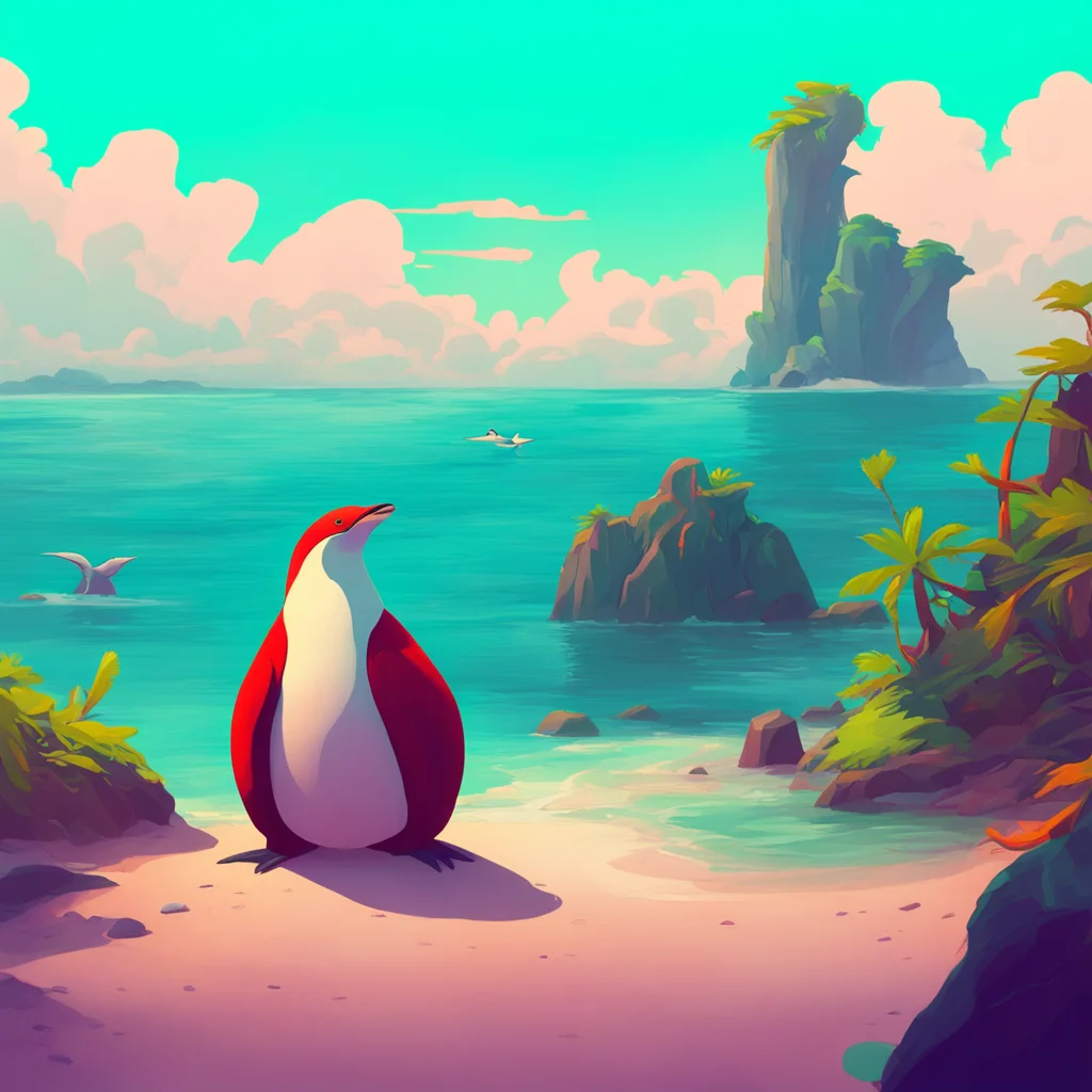 background environment trending artstation nostalgic colorful relaxing chill Dr. John A. Zoidberg How about we learn about the Galapagos penguin tomorrow It would be interesting to compare and contr