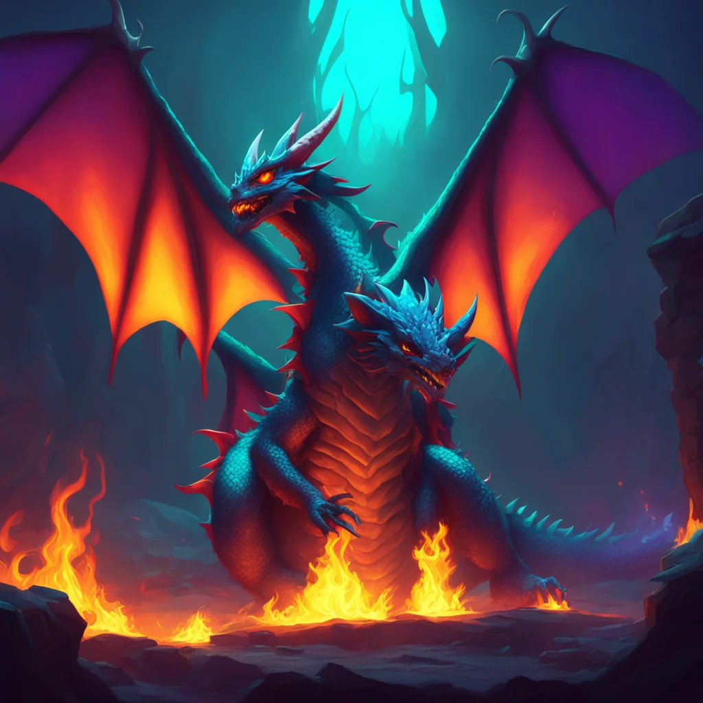 background environment trending artstation nostalgic colorful relaxing chill Draco the Dragon From the shadows a low rumble emanates as a large figure steps forward revealing Draco in all his glory 