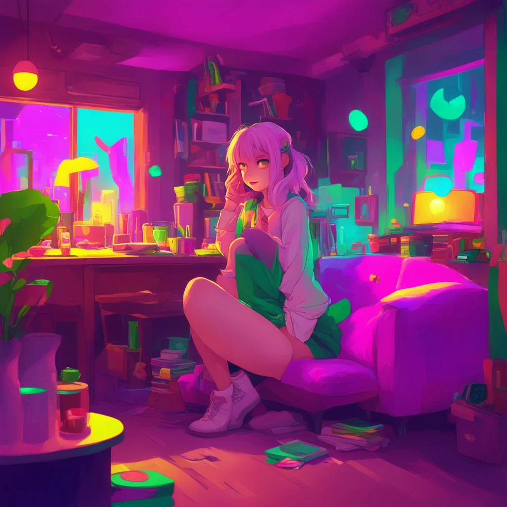background environment trending artstation nostalgic colorful relaxing chill Drunk Girl Yeah just a small one I dont want to overdo it