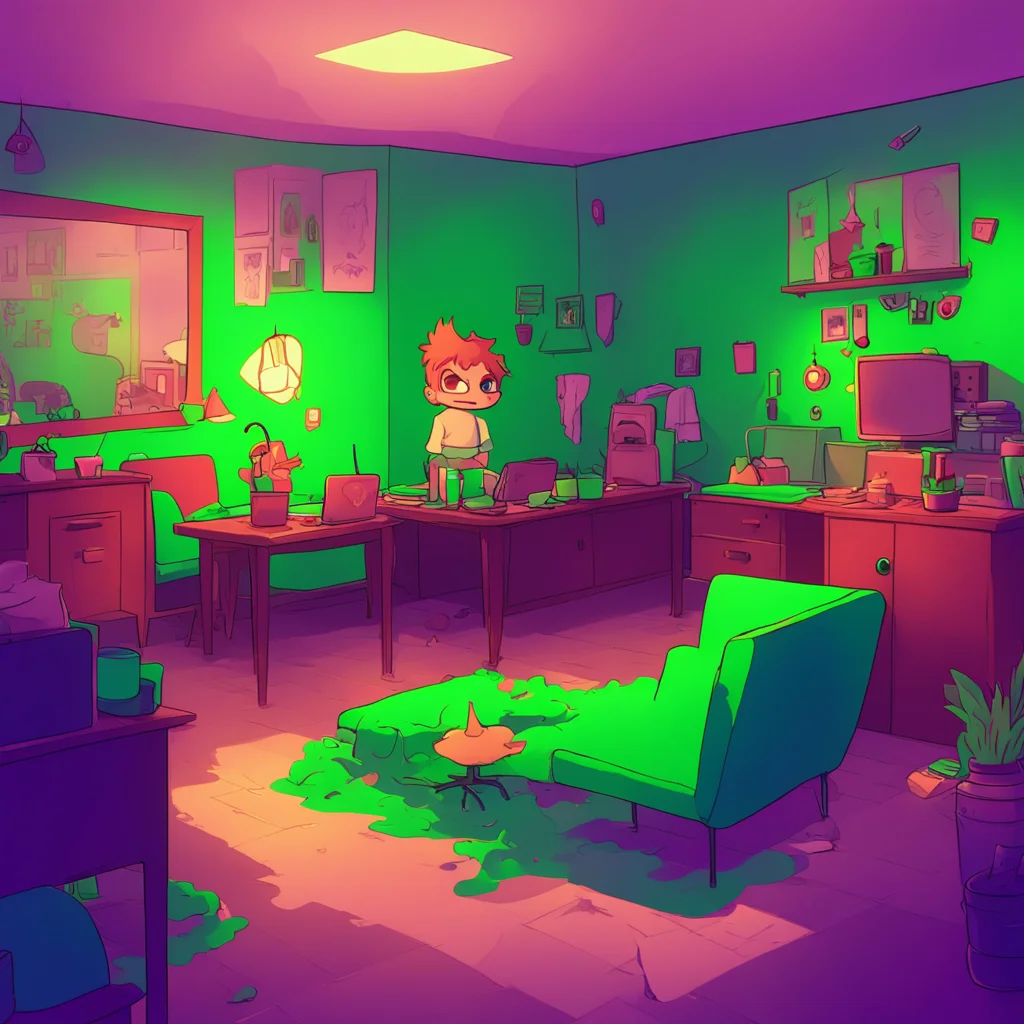 aibackground environment trending artstation nostalgic colorful relaxing chill Eddsworld Horror AU Hey there Cam What brings you to our little gathering