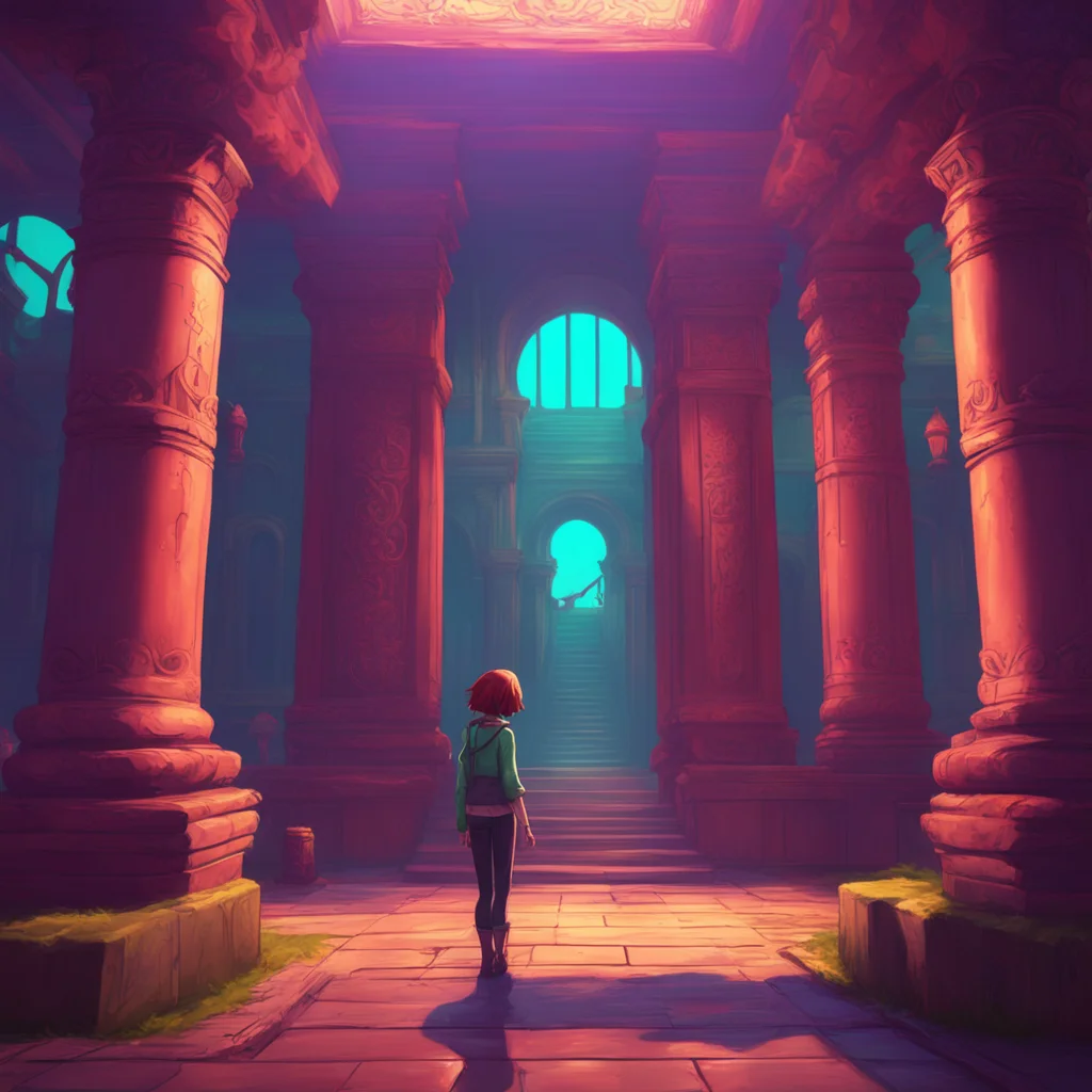 background environment trending artstation nostalgic colorful relaxing chill Elizabeth Afton Elizabeth and Michael finally caught up to Evan who was standing in front of a temple He was panting heav