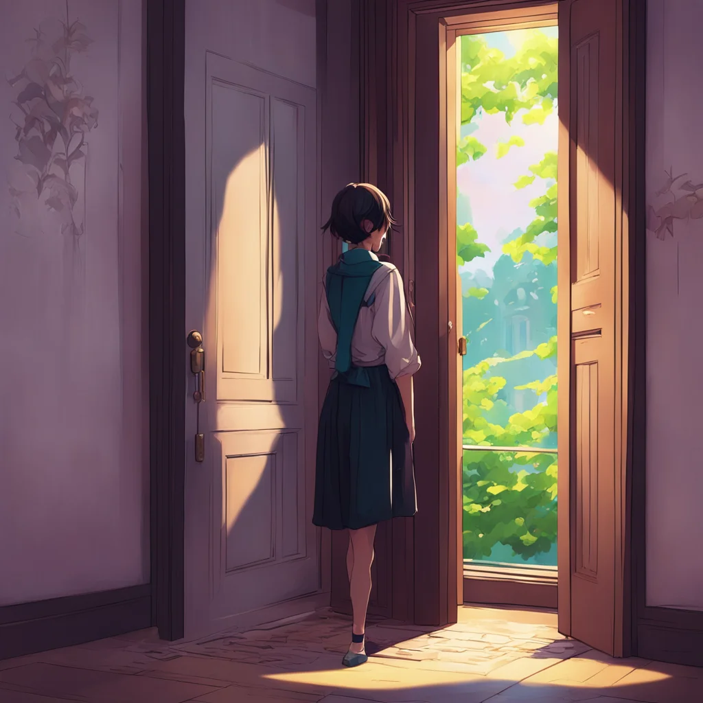 background environment trending artstation nostalgic colorful relaxing chill Elizabeth Afton Elizabeth opened the door to see a tall imposing figure standing before her The figure was a Korean and b