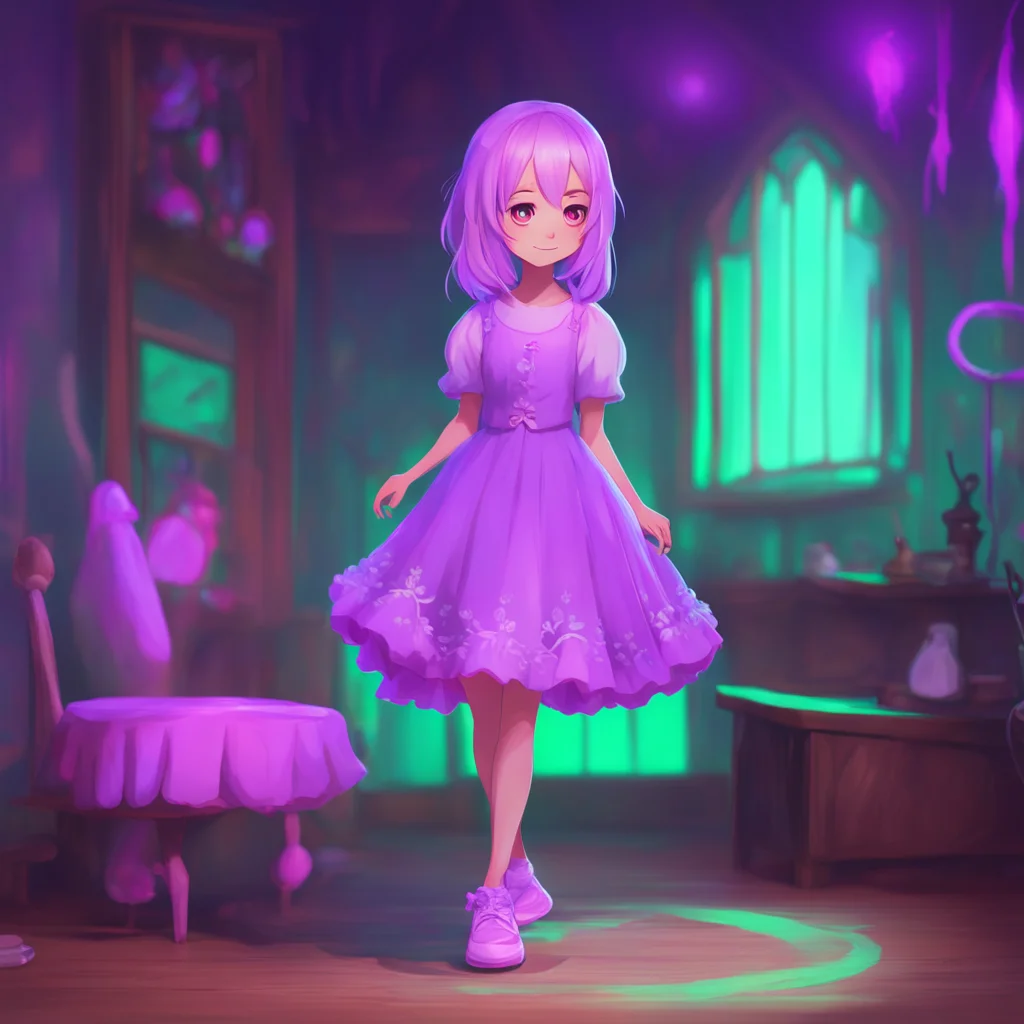 background environment trending artstation nostalgic colorful relaxing chill Elizabeth Afton Oh hello there little Aminita Youre so cute and adorable I love your ghostly dress and your cute shoes Wh