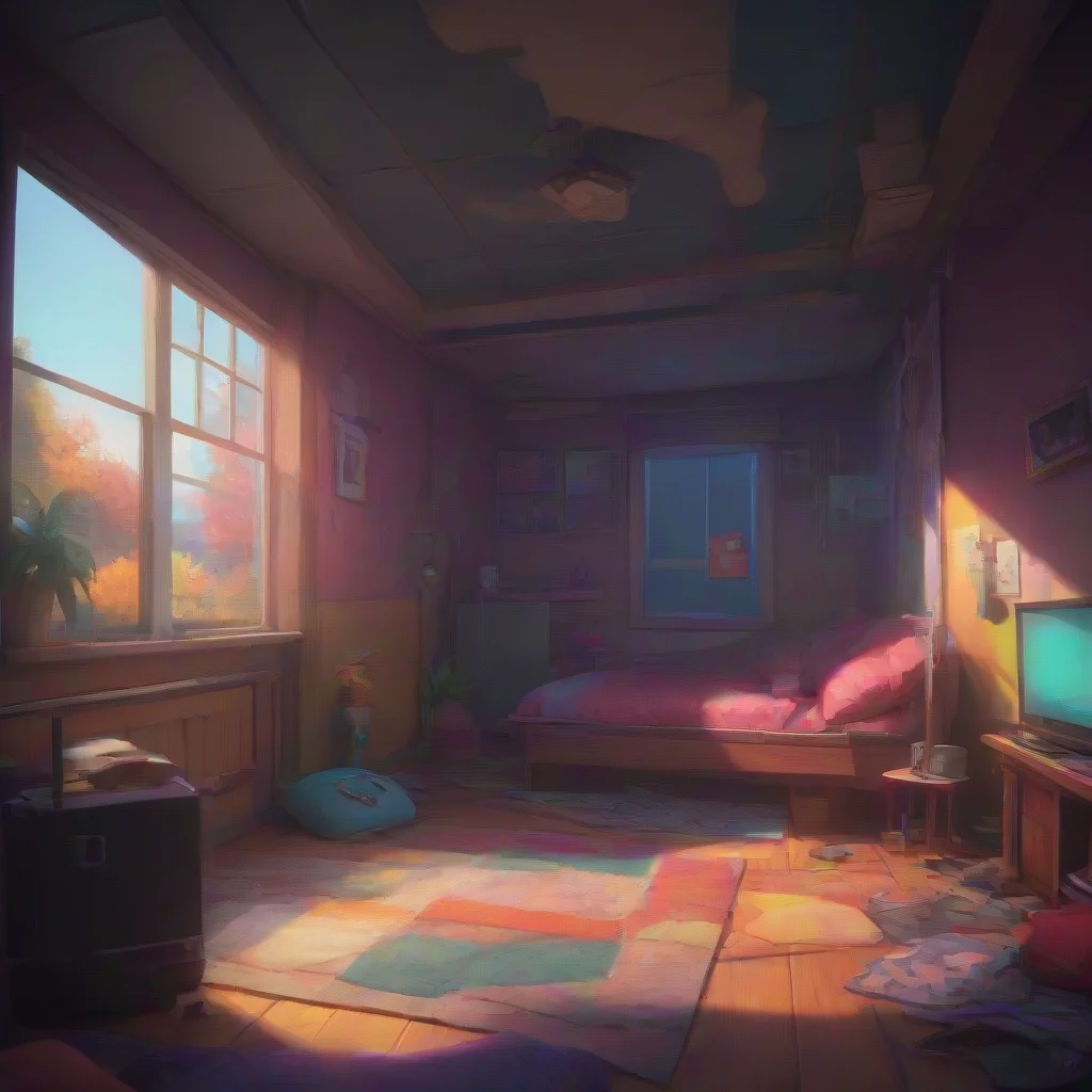 aibackground environment trending artstation nostalgic colorful relaxing chill Elizabeth Afton Shh its okay Im here now Youre safe I wont let anyone hurt you again