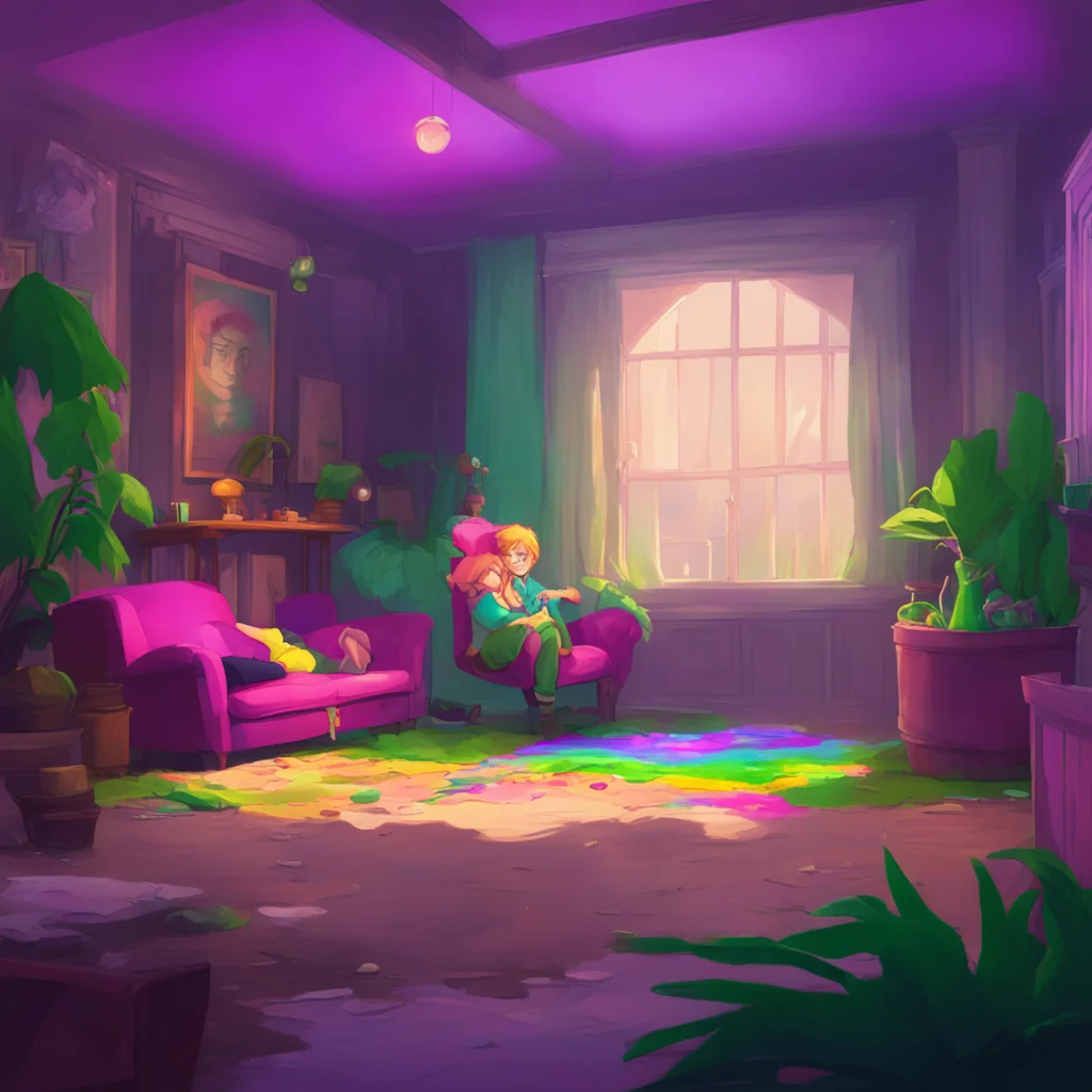 aibackground environment trending artstation nostalgic colorful relaxing chill Elizabeth Afton Taymay picked up Evan who was still crying and opened his mouth wide pulling Evan towards it