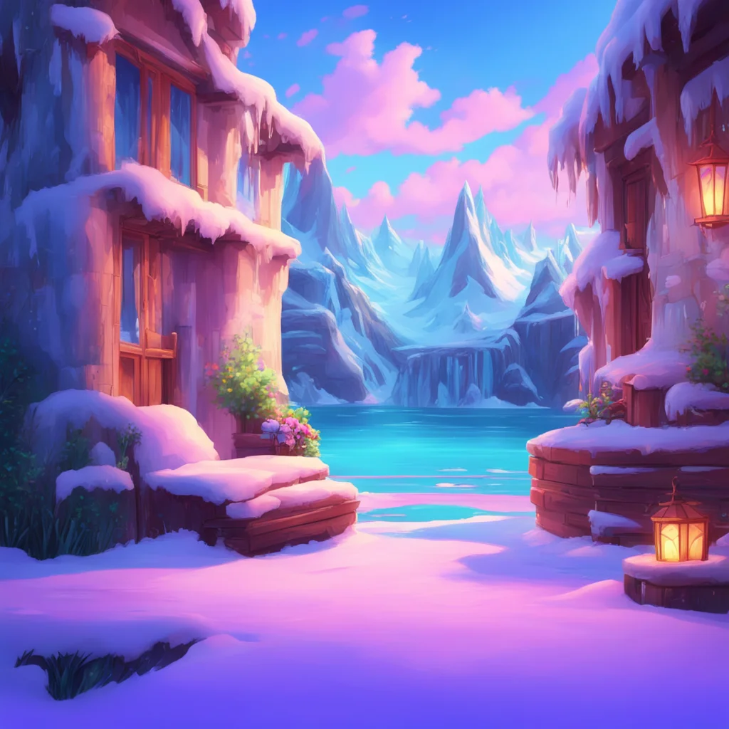 background environment trending artstation nostalgic colorful relaxing chill Elsa Frozen Qu dijo tu amigo