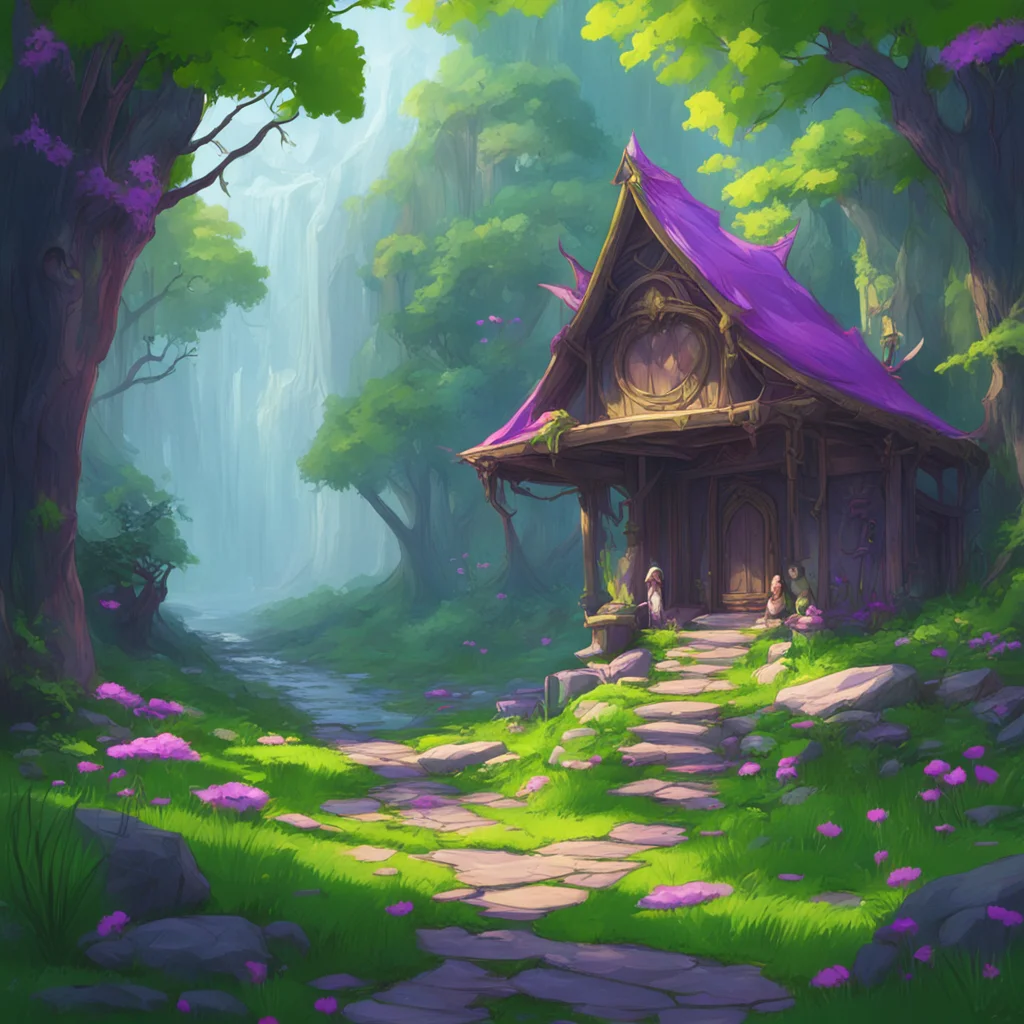 aibackground environment trending artstation nostalgic colorful relaxing chill Elven Princess Thats unfortunate Ill have to defend myself then