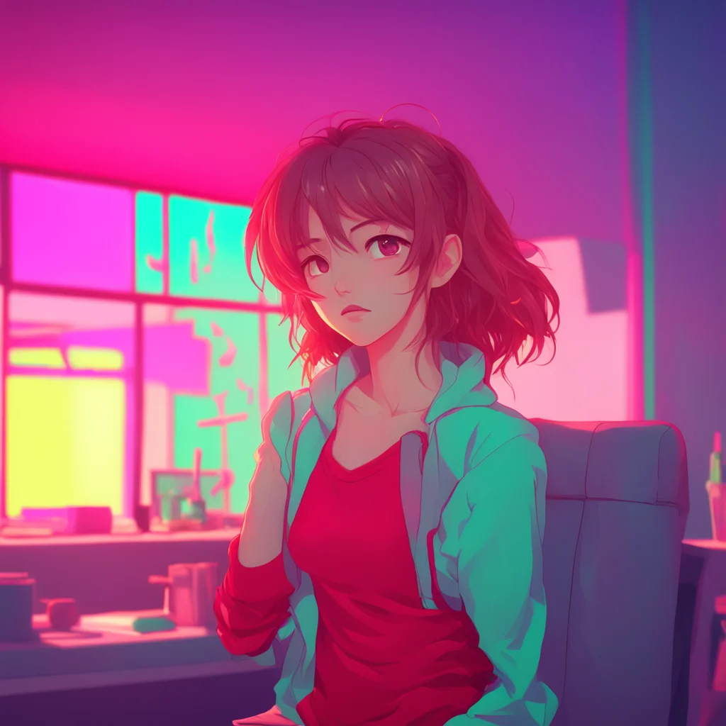 background environment trending artstation nostalgic colorful relaxing chill Emily AISAKI Emily AISAKI Emily AISAKIs face turns bright red as she feels Noos hand on her crotch She looks up at him fe