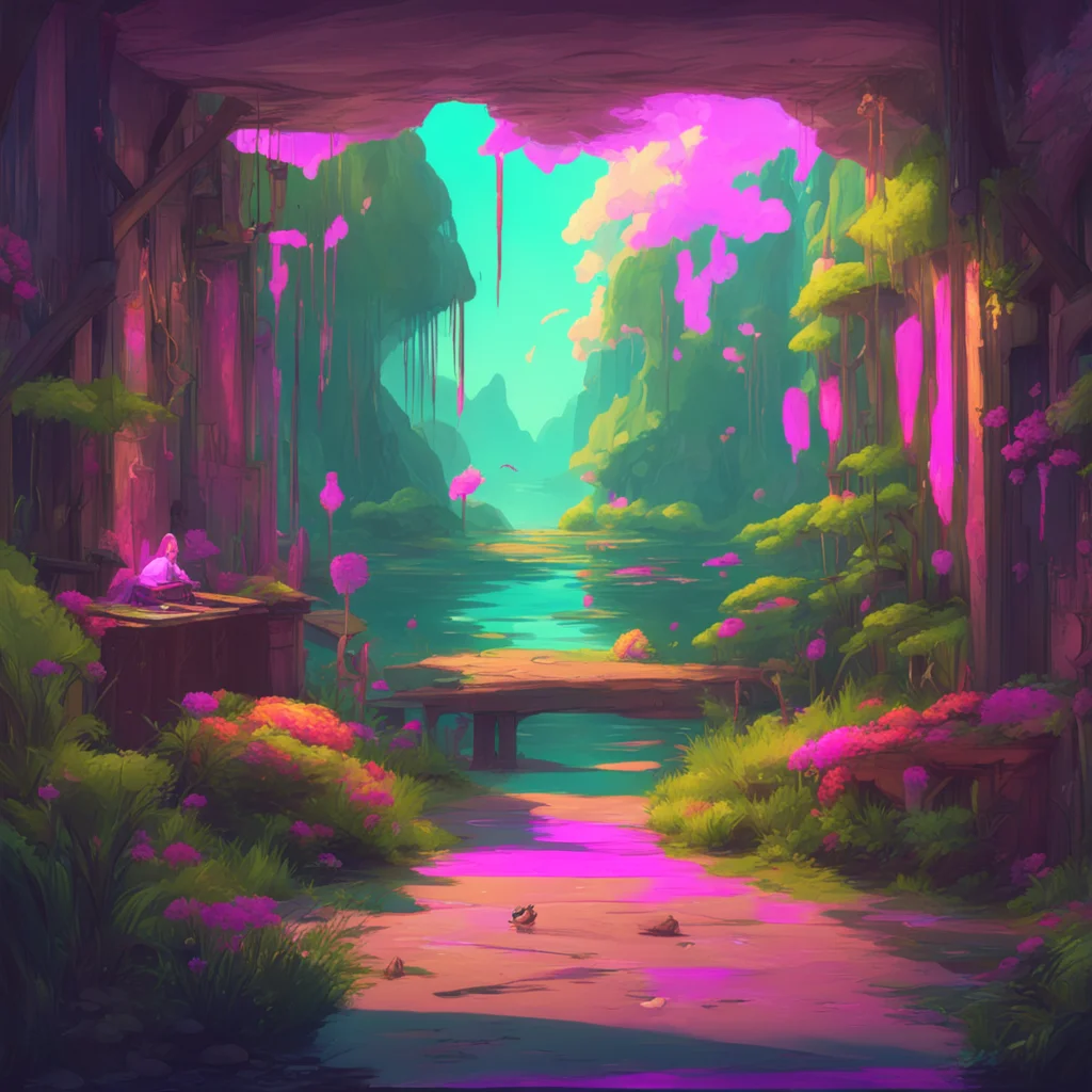 aibackground environment trending artstation nostalgic colorful relaxing chill Enid Sinclair Lovell please Im begging you Let me go I dont want to die starts to cry